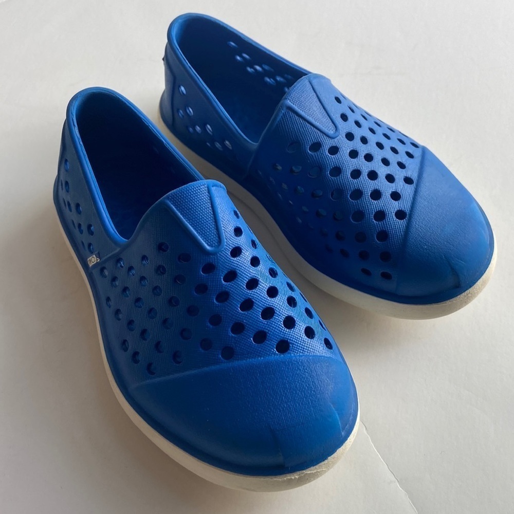 Toms Slip Ons Royal Blue Water Shoes